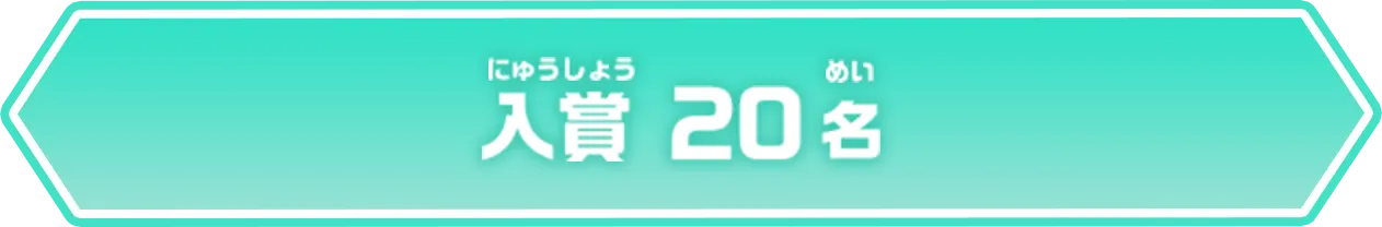 入賞賞（20名）